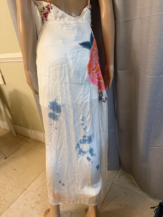 UO Jessa Belted Slip Midi Dress  small nwt - Picture 5 of 14